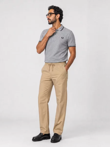 Košeľa Fred Perry sivá