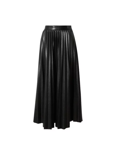 Spódnica midi Hugo Boss czarna