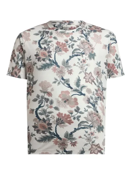 Tricou Etro cu model floral cu imagine