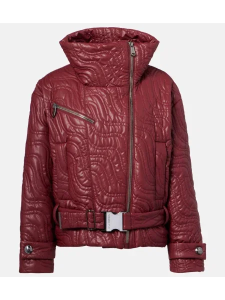 Jeździć na nartach kurtka narciarska Goldbergh bordowa