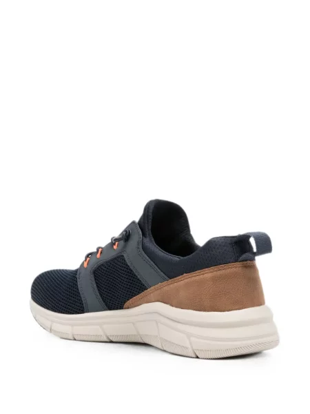 Sneakerși Bugatti cu șireturi plasă albastru