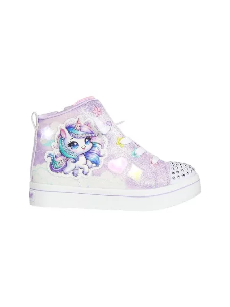 Pantofi Skechers violet