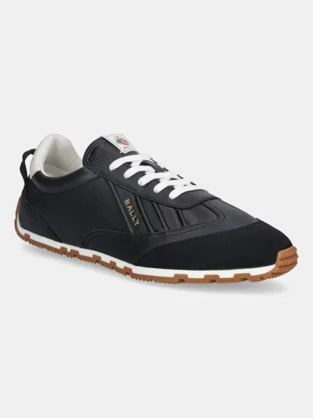 Кожени маратонки Bally QUARR мъжки черно
