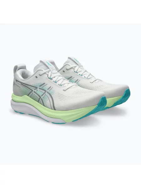 Încălțăminte de alergare pentru bărbați ASICS Gel-Kayano 33 white/energy aqua alb