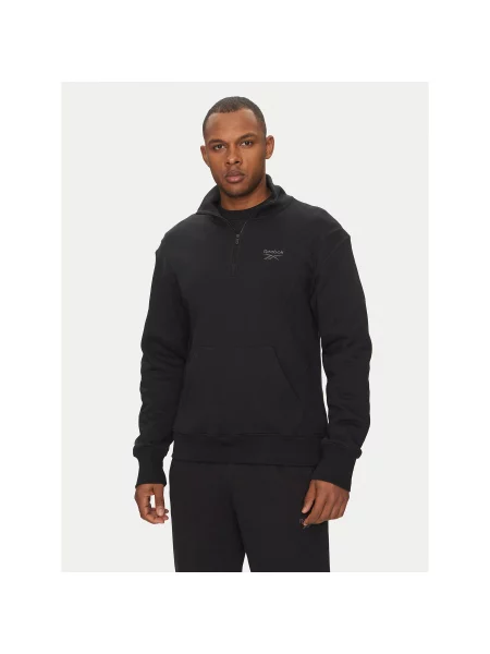 Reebok Pulóver Regular Fit fekete