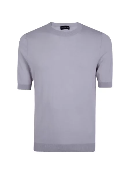 Tricou Ballantyne tricotate gri