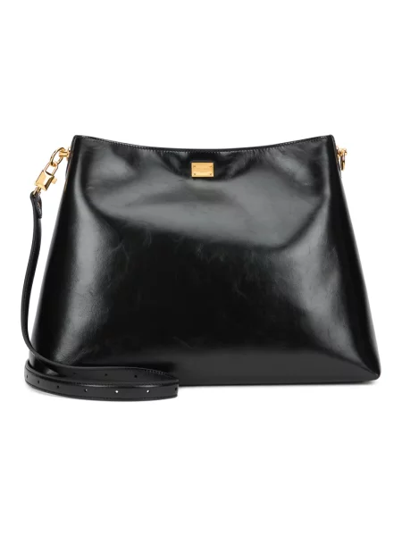 Torebka Dolce And Gabbana skórzana czarna