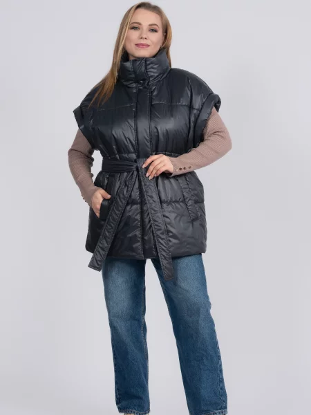 Утеплений жилет UVENTUM графіт