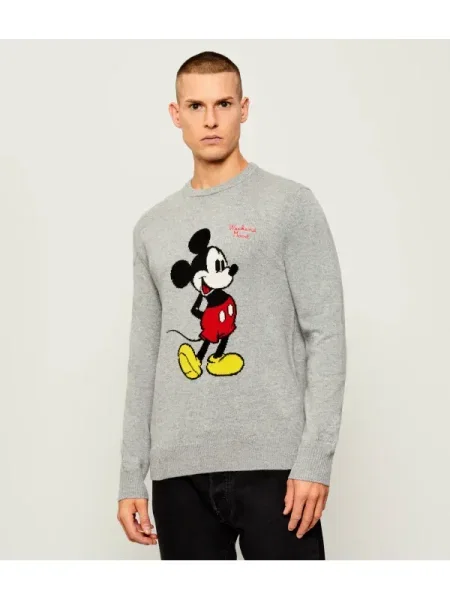 ST.Barth Pulover Heron ST. BARTH X DISNEY cu adaos de lână și cașmir gri