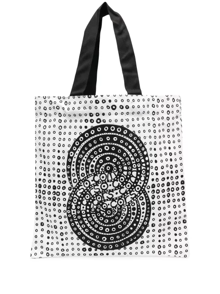 Geantă shopper 10 Corso Como cu imagine alb