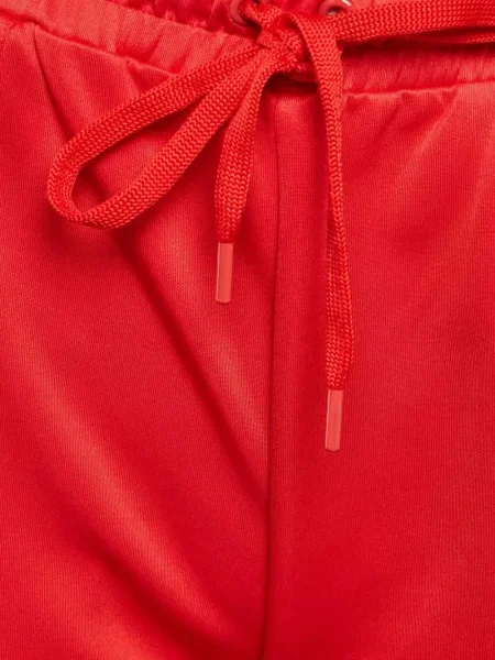 Панталон Love Moschino с принт от джърси червено
