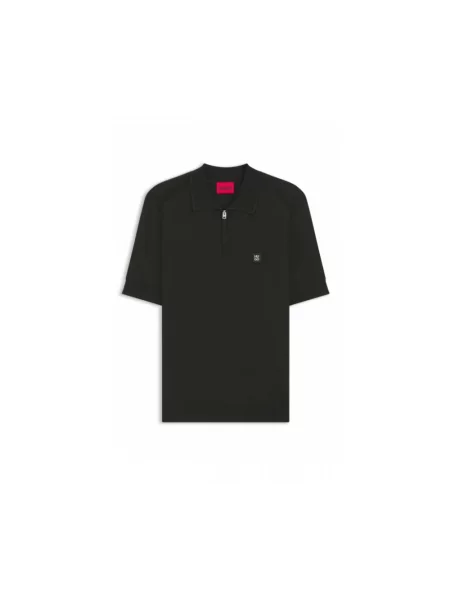 Koszulka polo Hugo czarna