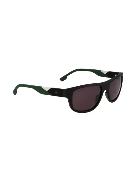 Ochelari de soare Lacoste cu imagine cu imprimeu geometric negru