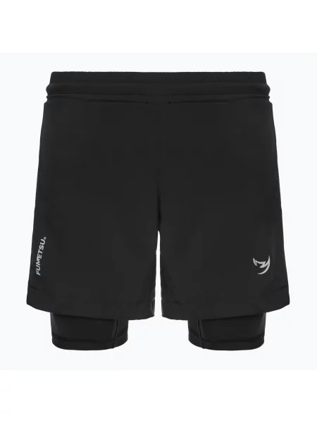 Tréningové šortky FUMETSU Origins Dual Layer black černé