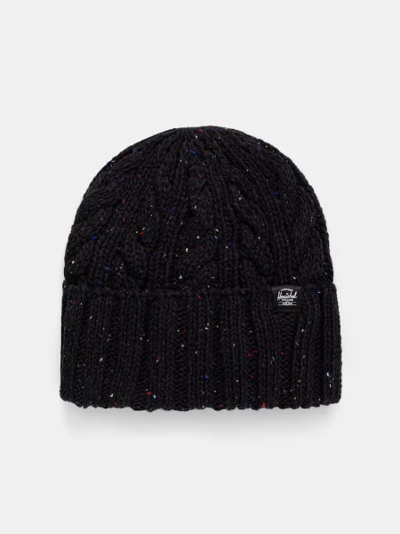 Herschel czapka Ellis Cable czarna