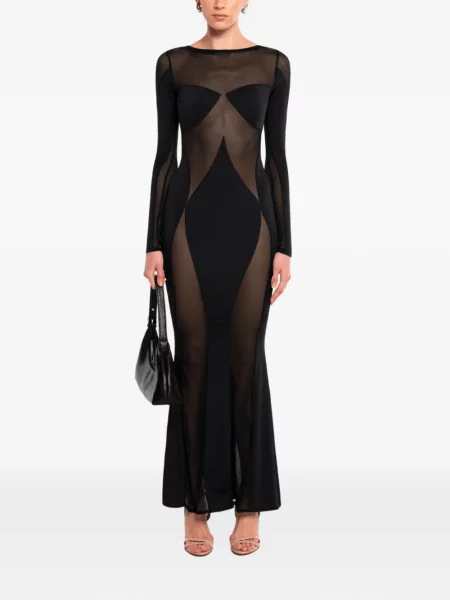 Rochie maxi Ow Collection negru