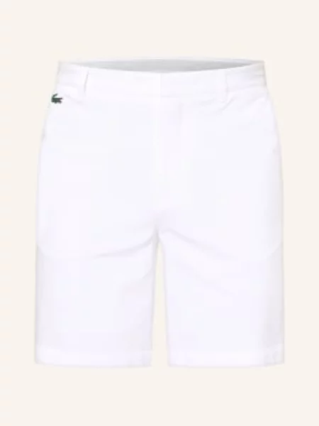 Lacoste Spodenki Golfowe Ultra Dry Regular Fit weiss białe