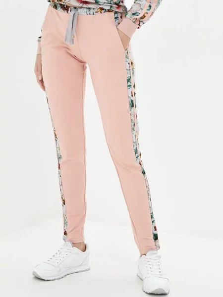 Брюки рожеві