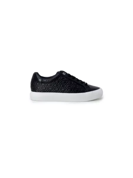 Sneakersy Calvin Klein z logo czarne