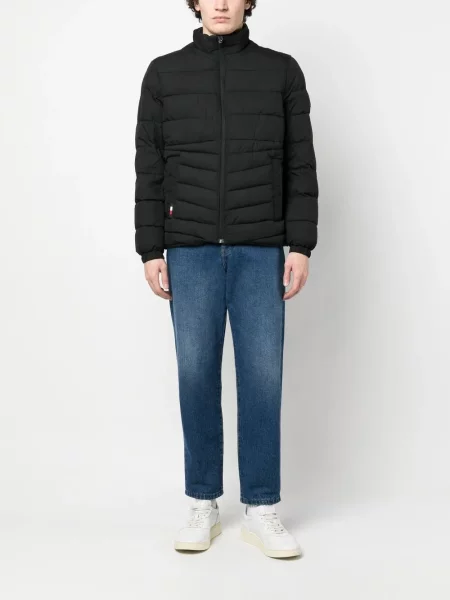 Striukė Tommy Hilfiger dygsniuotas juoda