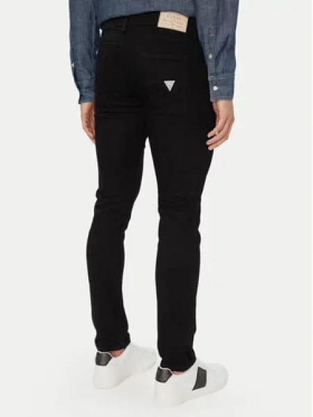 Guess Farmer Skinny Fit fekete