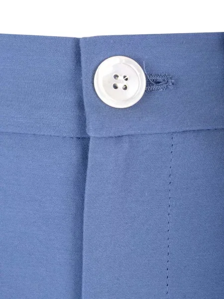 Pantaloni Marni cu broderie albastru