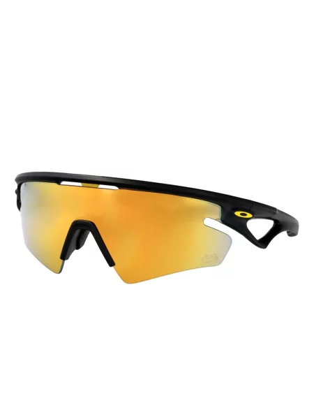Ochelari de soare Oakley cu imprimeu geometric negru