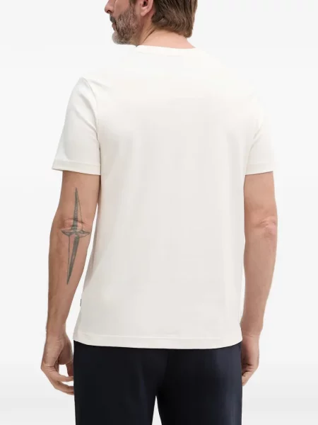 Tricou Joop! cu broderie alb