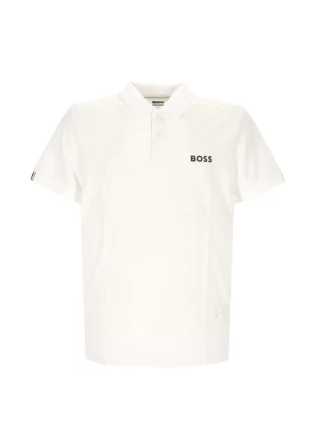 Pólóing Boss nyomtatás fehér