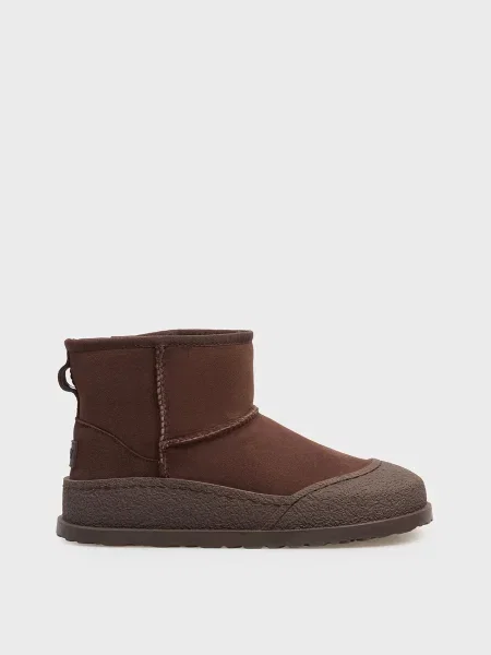 Кожаные сапоги Prpy коричневые