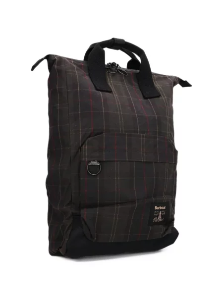 Rucsac Barbour în carouri negru