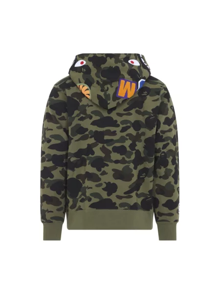 Bluza z kapturem A Bathing Ape® zielona