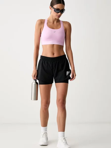 Asics športová podprsenka ROAD COMPRESSION BRA ružová
