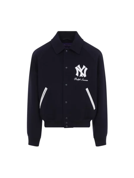 Kurtka bomber Ralph Lauren niebieski
