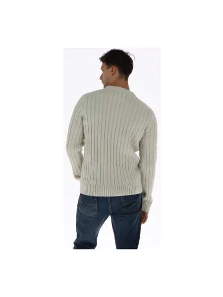 Sweter Superdry wełniany beżowy
