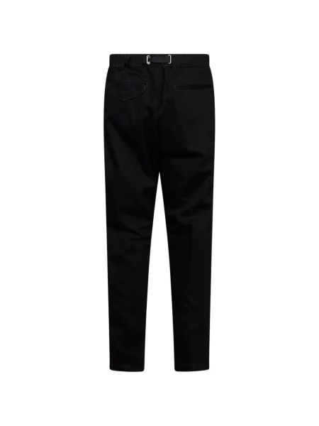Cu centură pantaloni White Sand alb