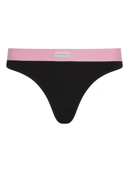 Chiloți tanga Karl Lagerfeld negru