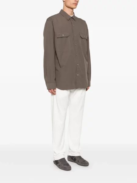 Cămașă Rick Owens Drkshdw maro