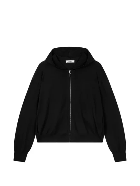 Top Tomboy z kapturem czarny