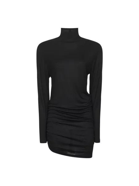 Sukienka z golfem Jacquemus czarna