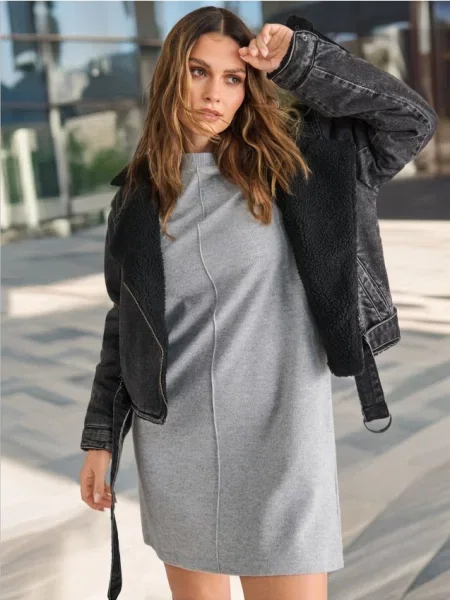 Мінісукня сірий