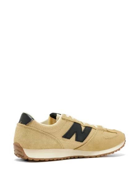 Sneakerși New Balance 327 din piele de căprioară alergare cu broderie alb