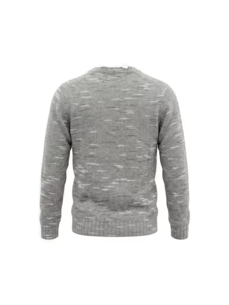Sweter Bob wełniany szary