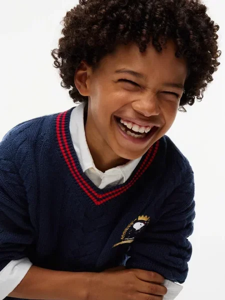 Tommy Hilfiger пуловер за деца от x Peanuts