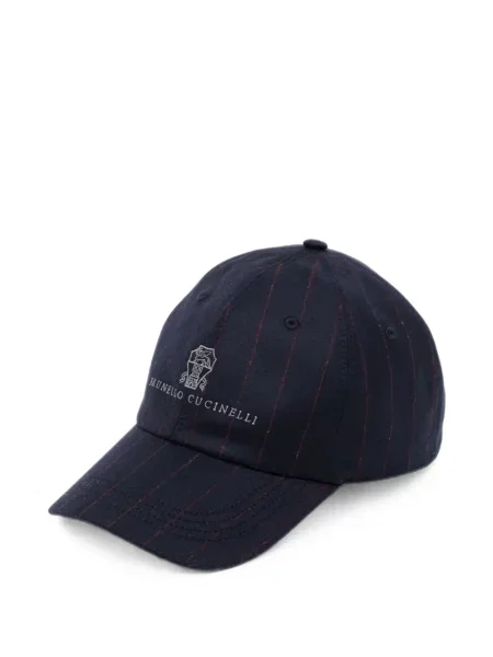 Șapcă Brunello Cucinelli albastru