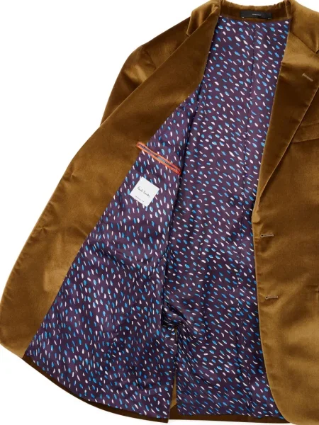 Sacou Paul Smith de catifea maro