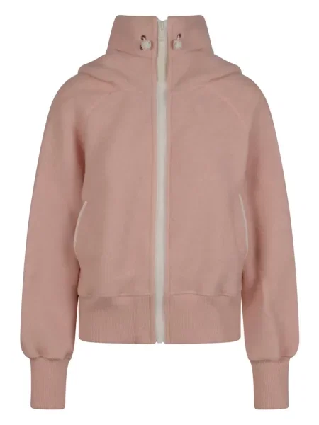 Jakna Canada Goose s kapuljačom ružičasta