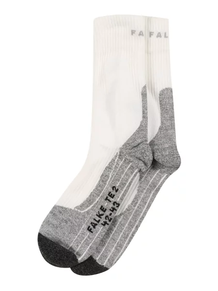 FALKE Șosete sport gri amestecat / negru alb