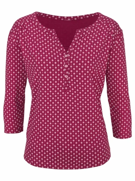 LASCANA Tricou mov zmeură roz