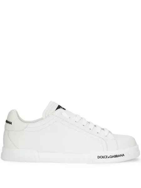Sneakerși Dolce & Gabbana cu imagine alb